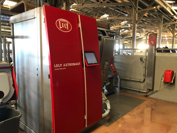 Robot de traite Lely Astronaut